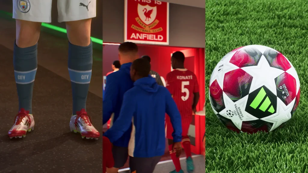 FC 25 - 4 New Balls, 14 Boots Added & Anfield Stadium Updated