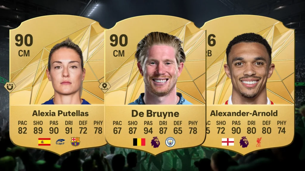Top 5 Best Passers Players in EA Sports FC 25 (Men & Women)