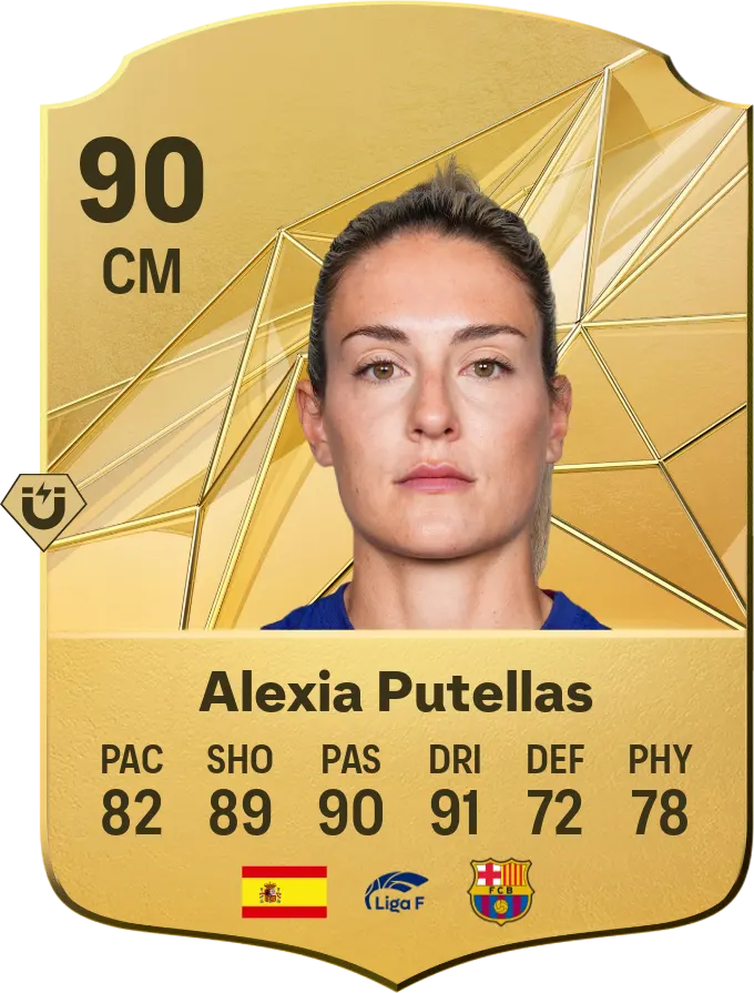 alexia putellas fc25 card copy