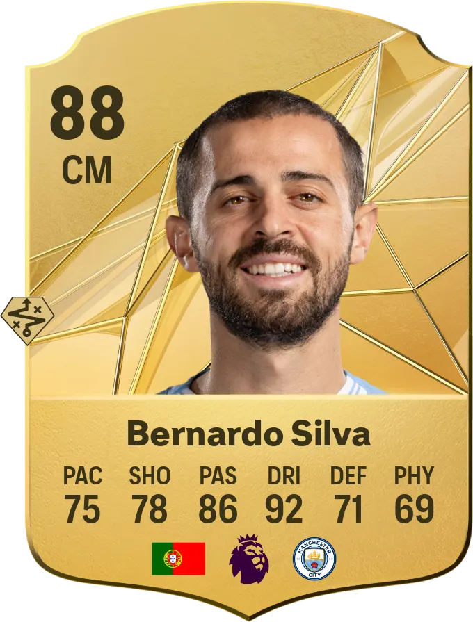 bernardo silva fc25 card copy
