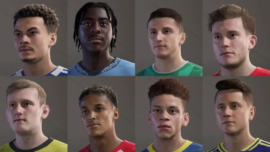 FC 25 New Real Face Players Added