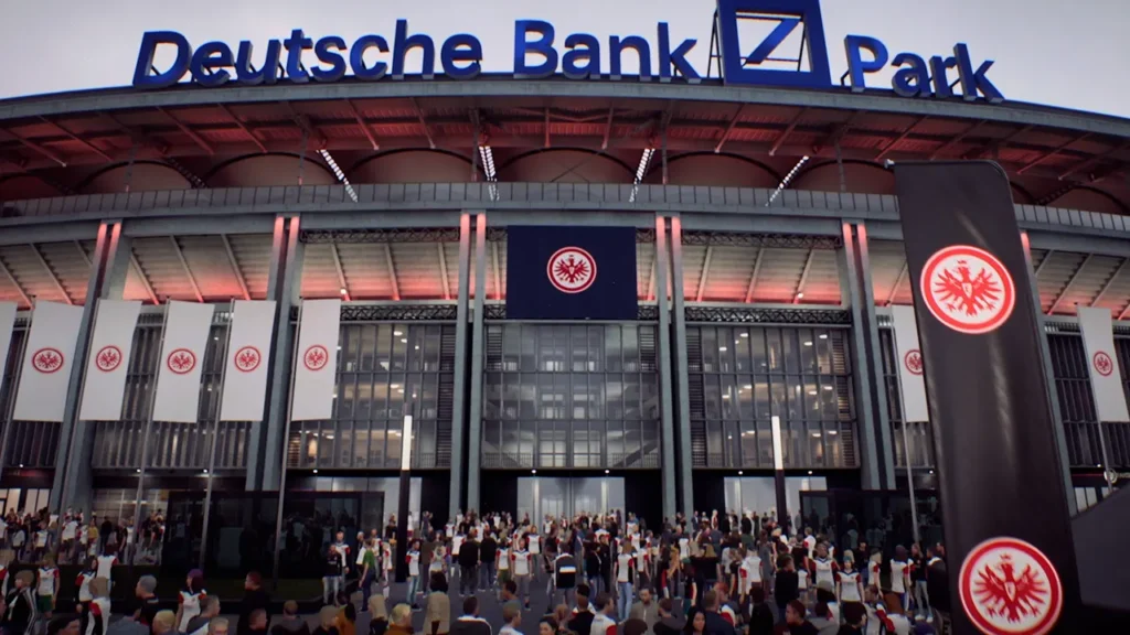 FC 25 Stadiums Deutsche Bank Park Entrance