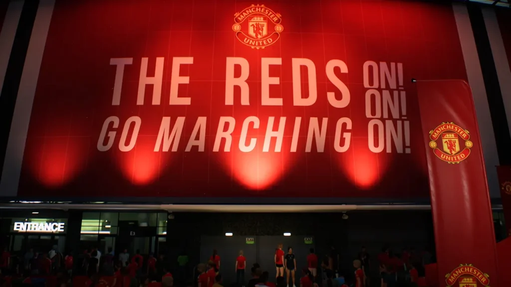 FC 25 Stadiums Old Trafford Entrance