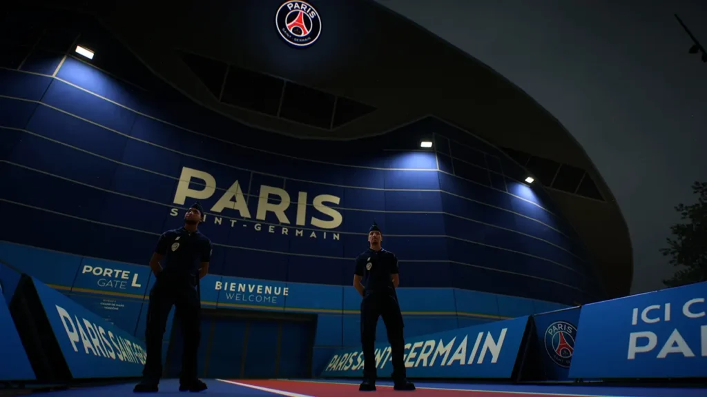 FC 25 Stadiums Parc des Princes Entrance