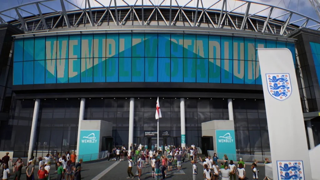 FC 25 Stadiums Wembley Stadium Entrance