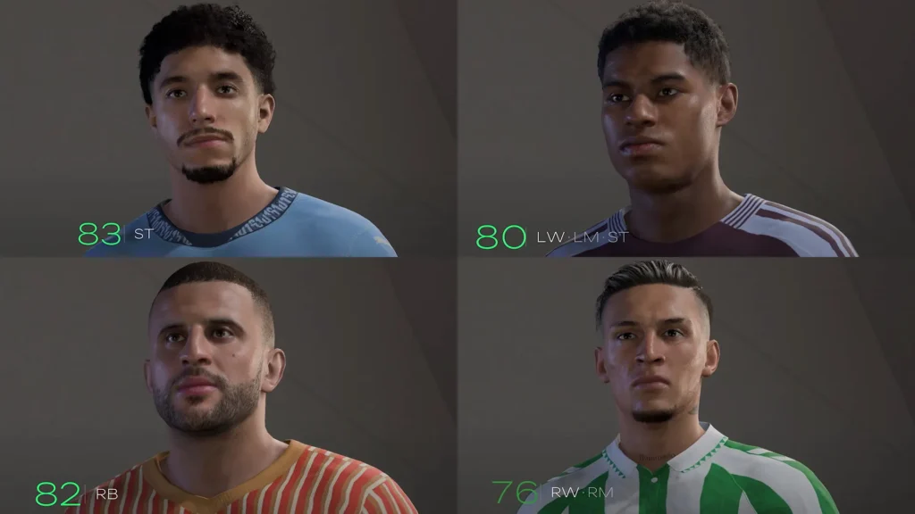 FC 25 Transfers New Real Face Players
