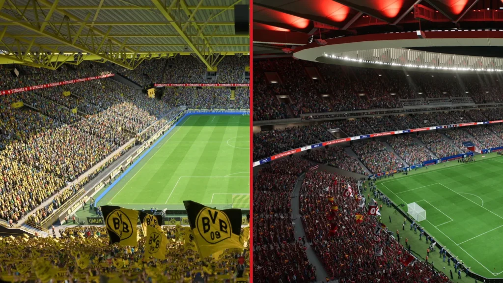 Top 10 Biggest Stadiums in EA Sports FC 25