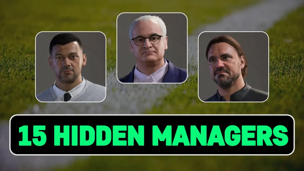 EA SPORTS FC 25 Hidden Managers in Database Files
