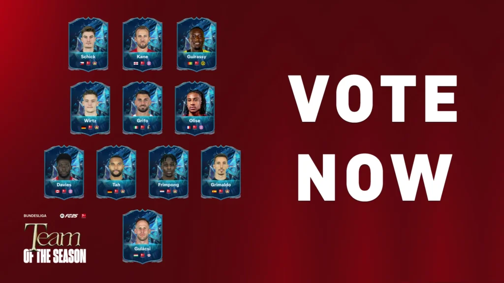 EA FC 25 Bundesliga Team of the Season Vote