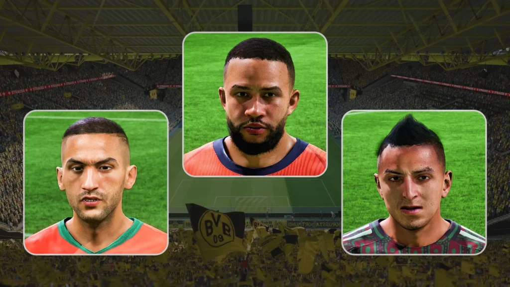 EA FC 25 Free Agent with Real Faces to Sign in Career Mode