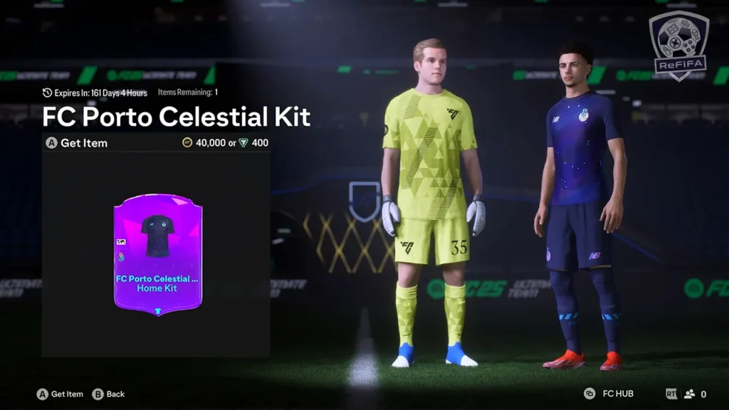 EA FC 25 Kits FC Porto Celestial Kit