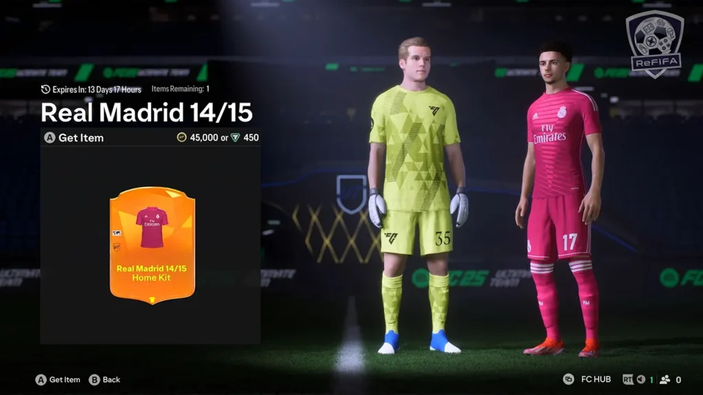 EA FC 25 Kits Real Madrid 2014 2015 Away Kit