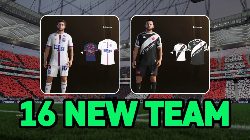 EA FC 25 Squad Update 16 New Teams Added at 16 April 2025