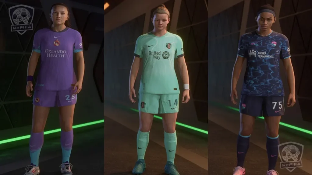 EA FC 25 Title Update #12 NWSL Updated Kits