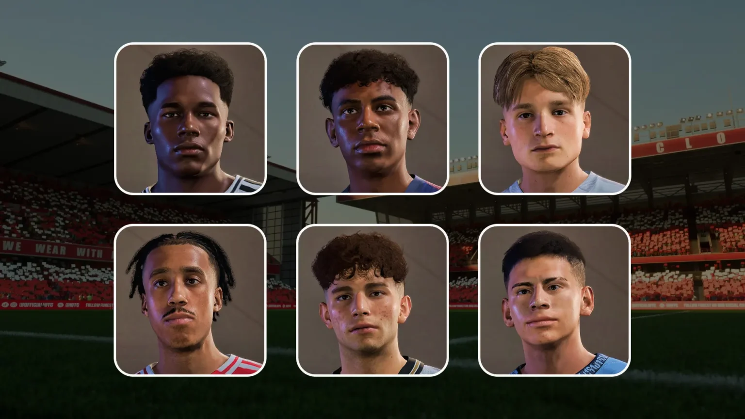 EA FC 25 Youngest Players with Real Faces