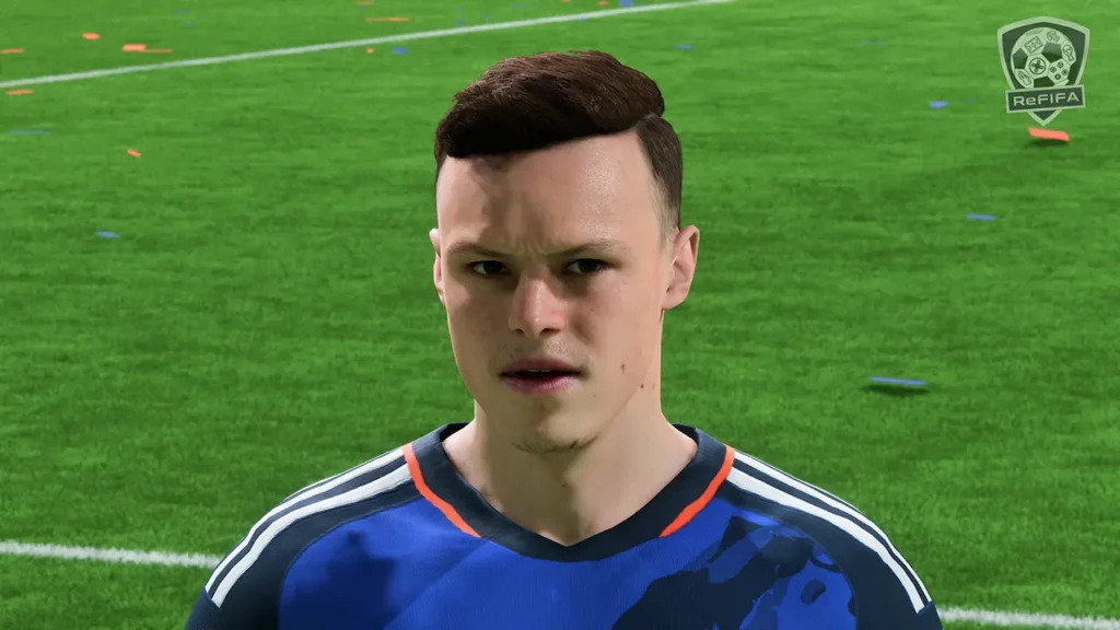 EA FC 25 Brad Smith Real Face