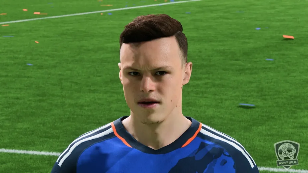 EA FC 25 Brad Smith Real Face