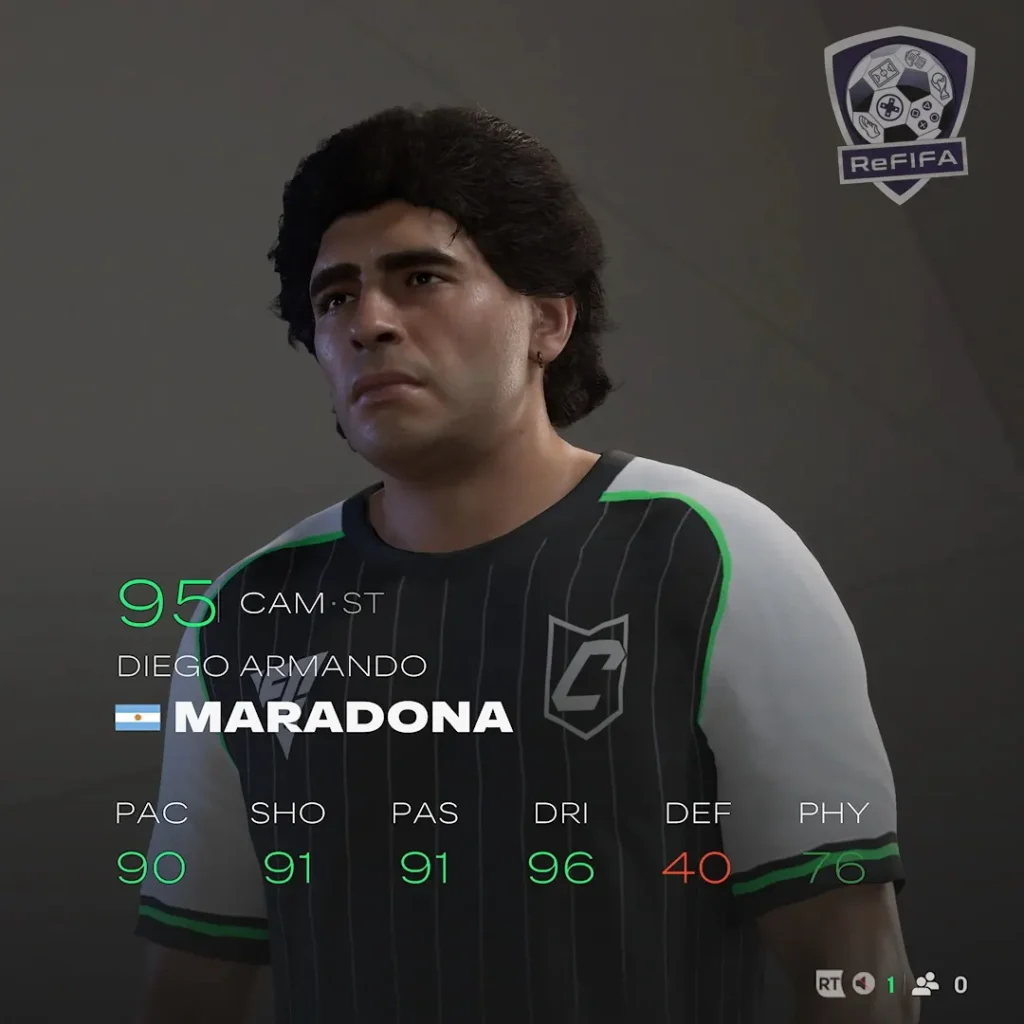 EA FC 25 Diego Armando Maradona Rating