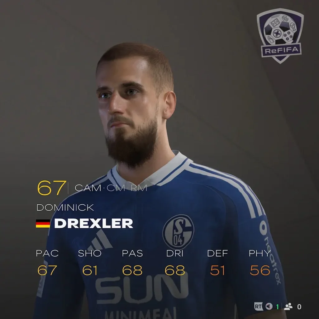 EA FC 25 Dominick Drexler Rating
