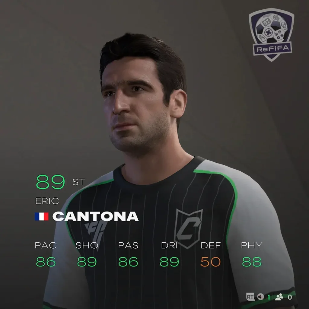 EA FC 25 Eric Cantona Rating