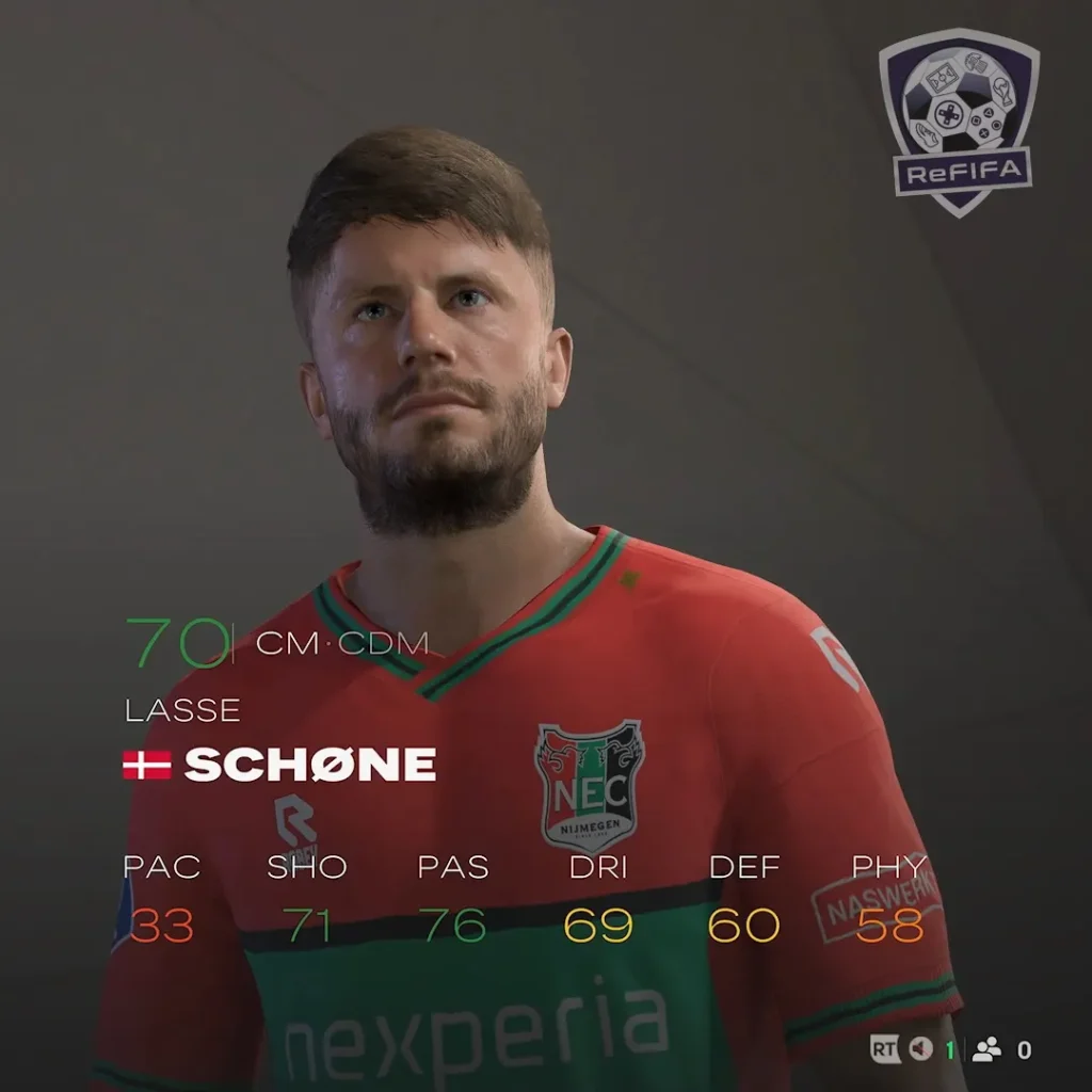 EA FC 25 Lasse Schöne Rating
