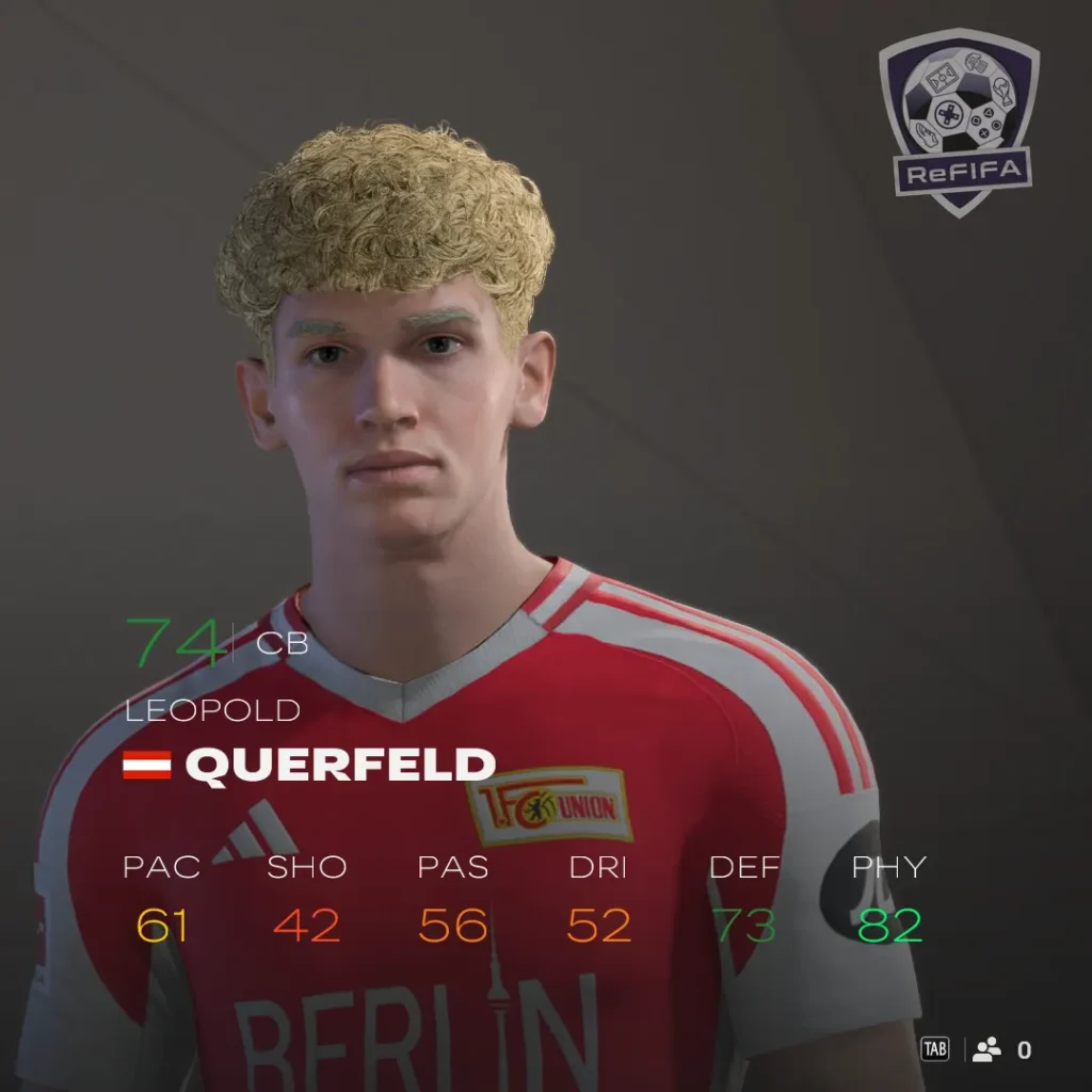 EA FC 25 Leopold Querfeld Rating