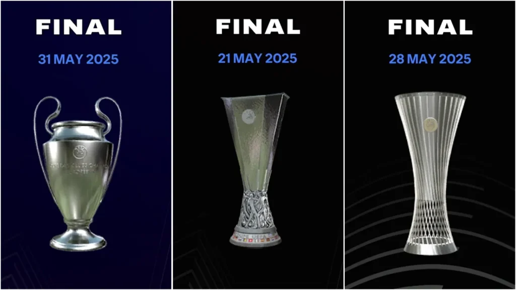 EA FC 25 Live Start Points UEFA Finals 2025