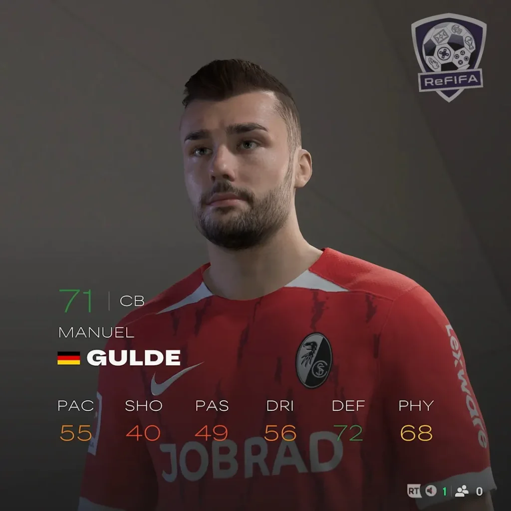 EA FC 25 Manuel Gulde Rating