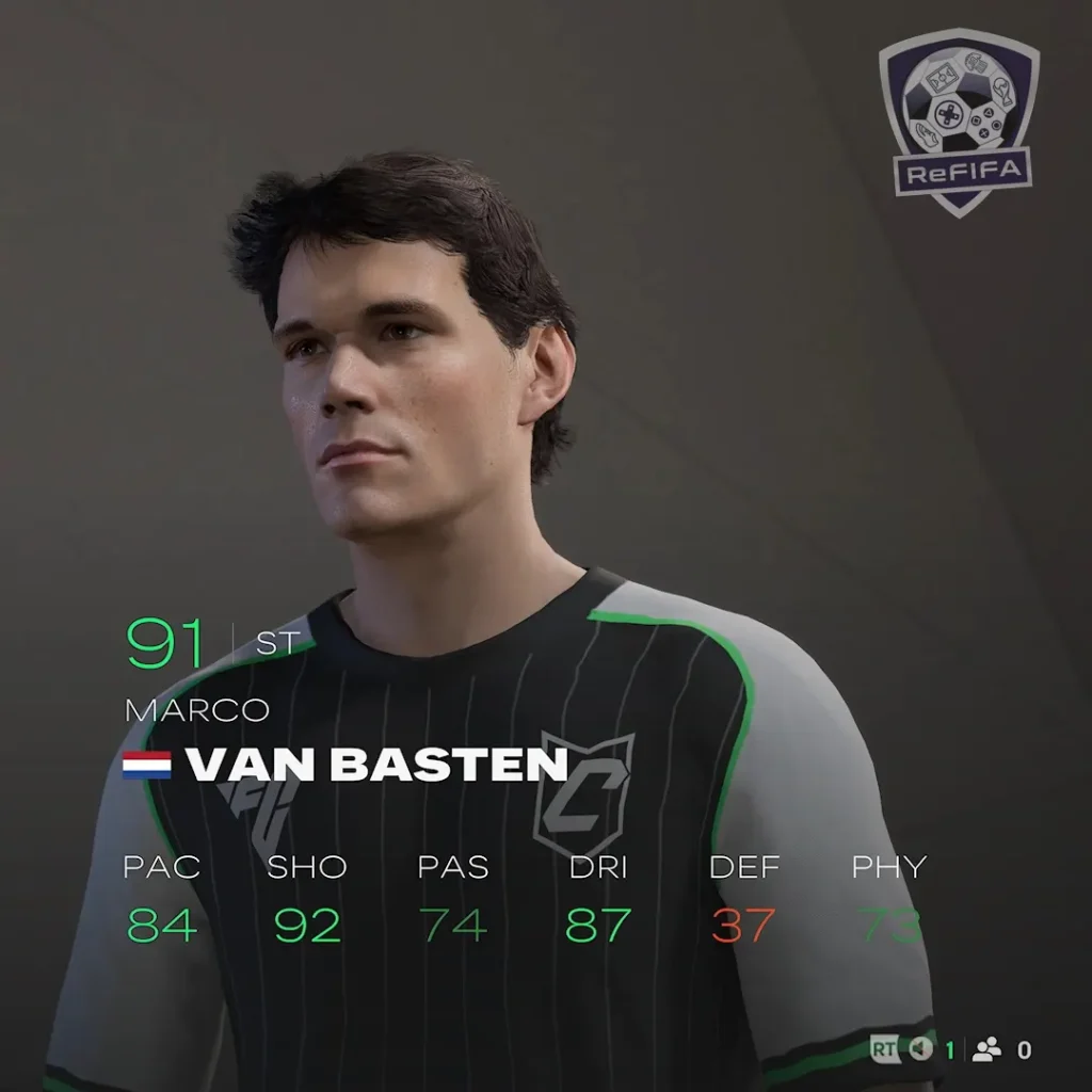 EA FC 25 Marco van Basten Rating