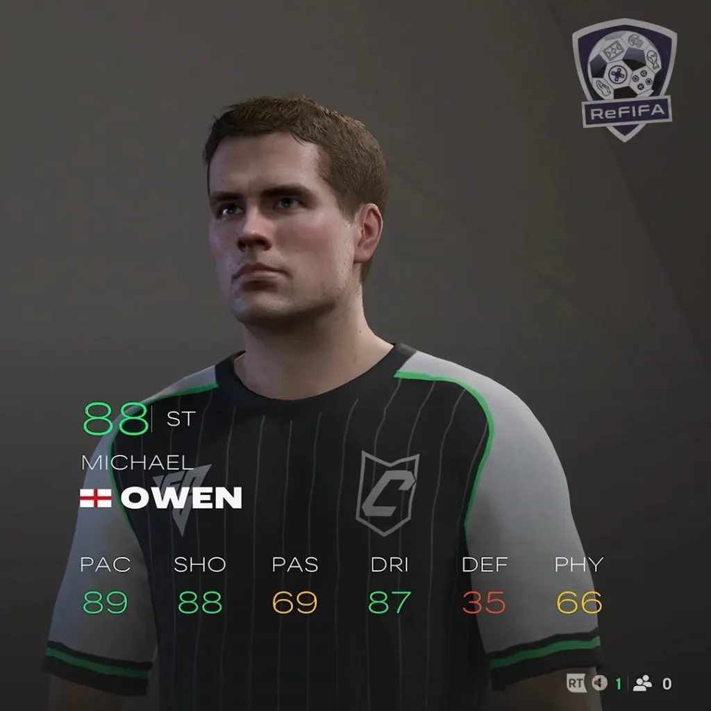 EA FC 25 Michael Owen Rating