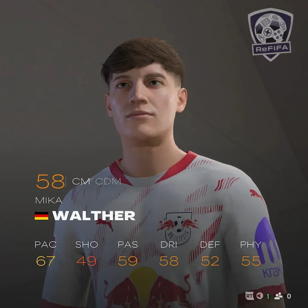 EA FC 25 Mika Walther Rating