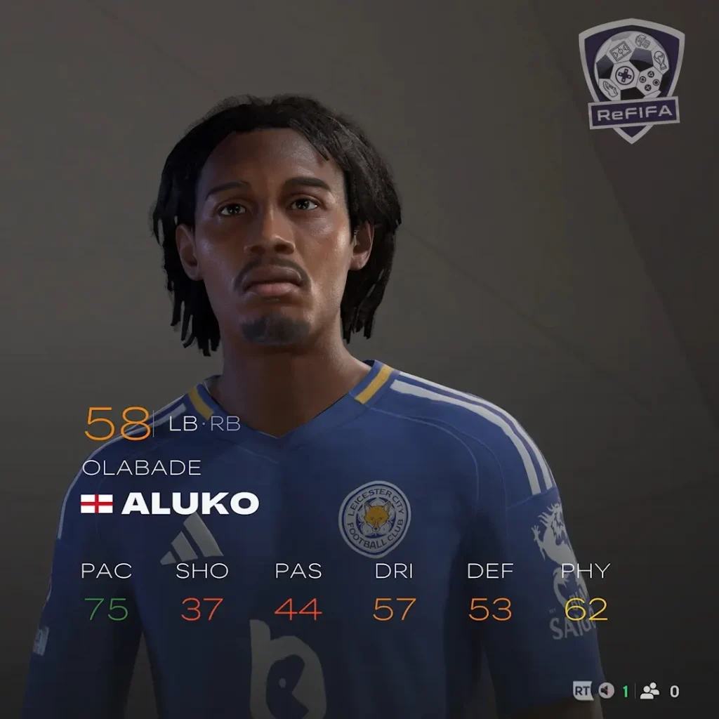 EA FC 25 Olabade Aluko Rating