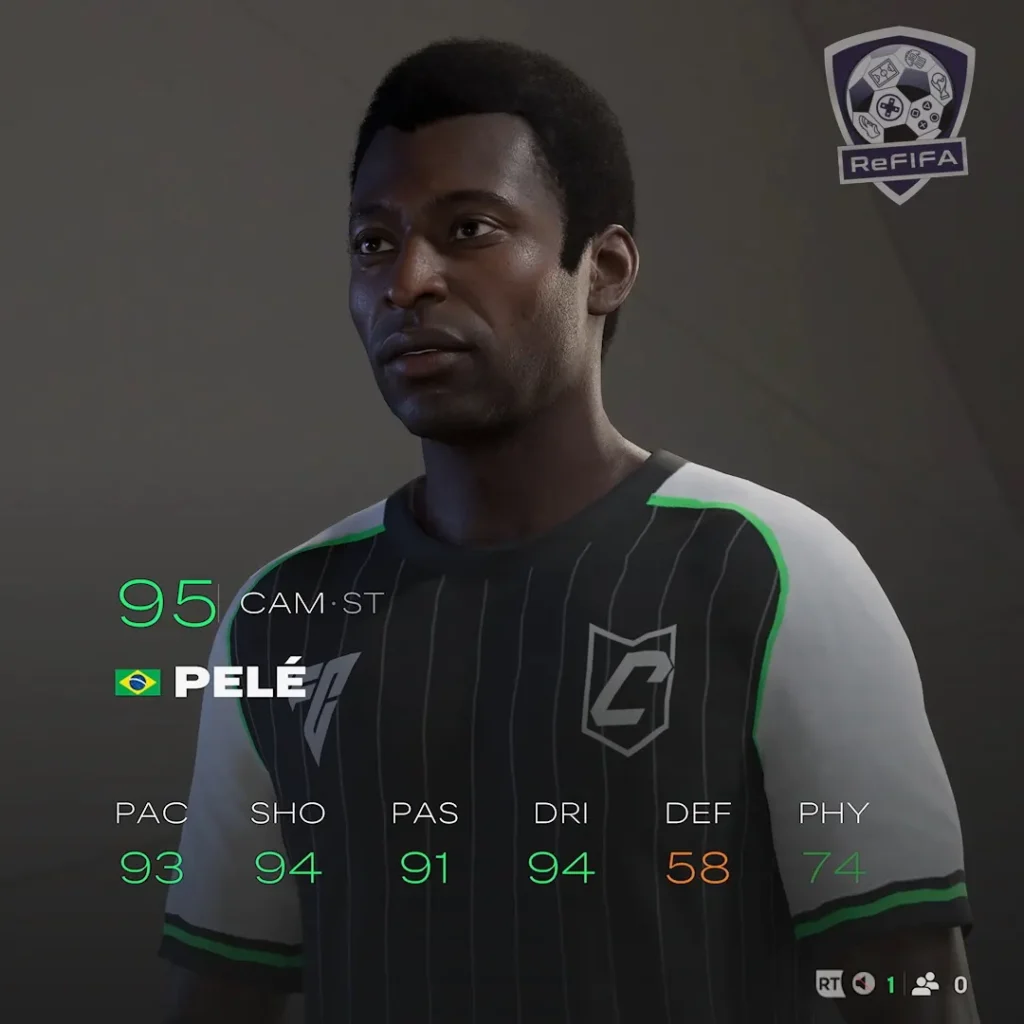 EA FC 25 Pelé Rating
