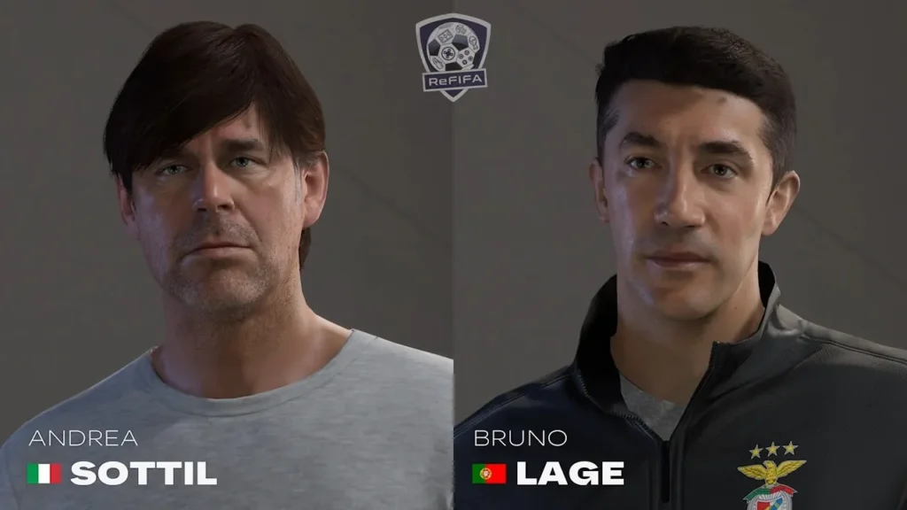 EA FC 25 Real Managers Andrea Sottil and Bruno Lage