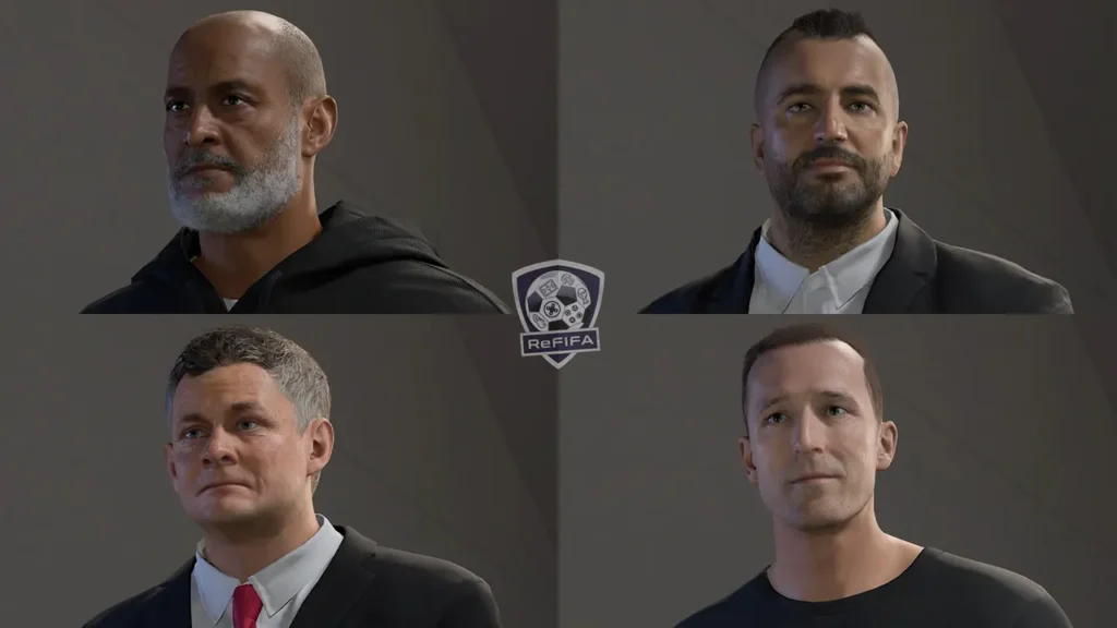 EA FC 25 Real Managers Nuno Santo Diego Martínez Ole Solskjær Roberto Pätzold