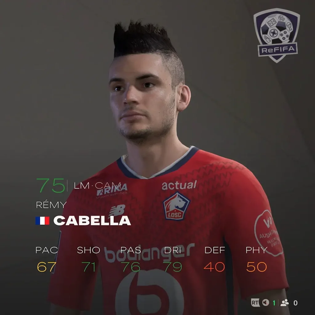 EA FC 25 Rémy Cabella Rating