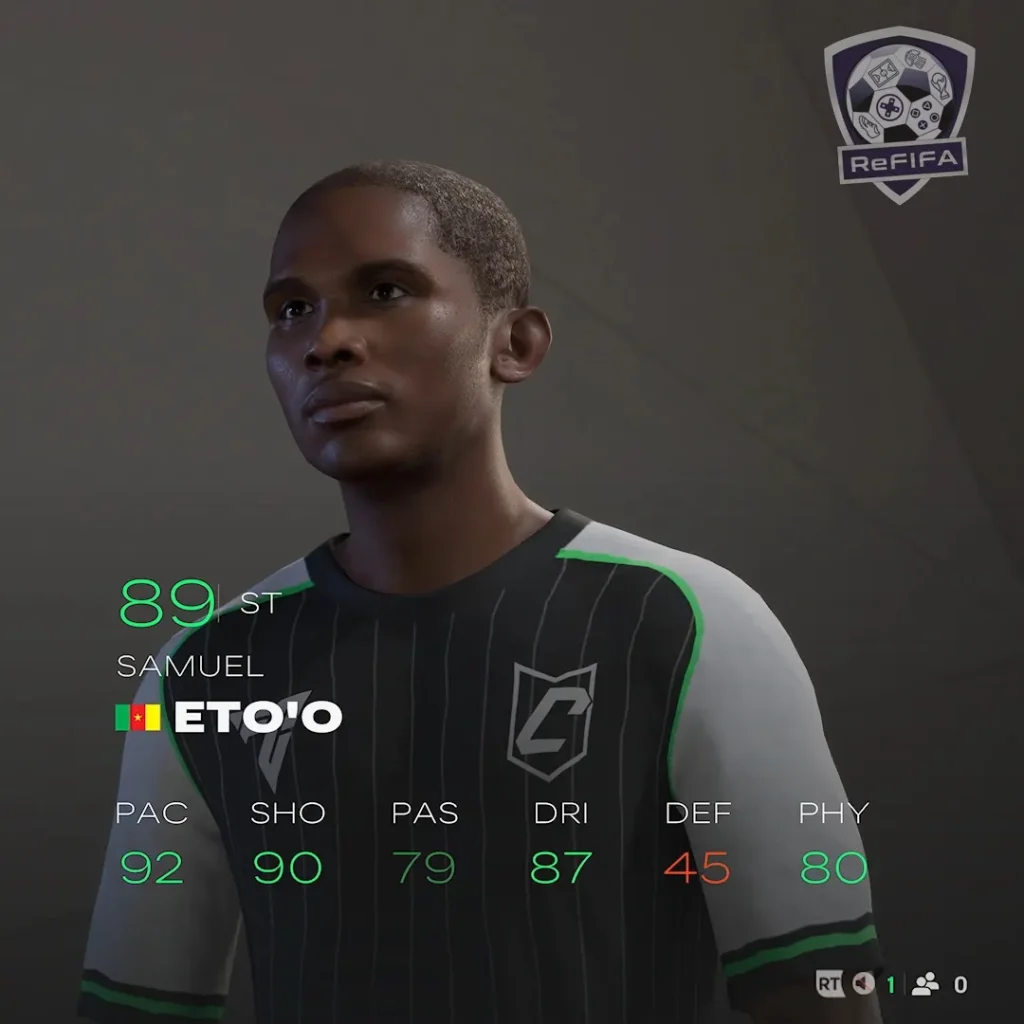 EA FC 25 Samuel Eto’o Rating