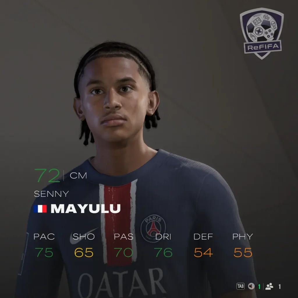 EA FC 25 Senny Mayulu Rating