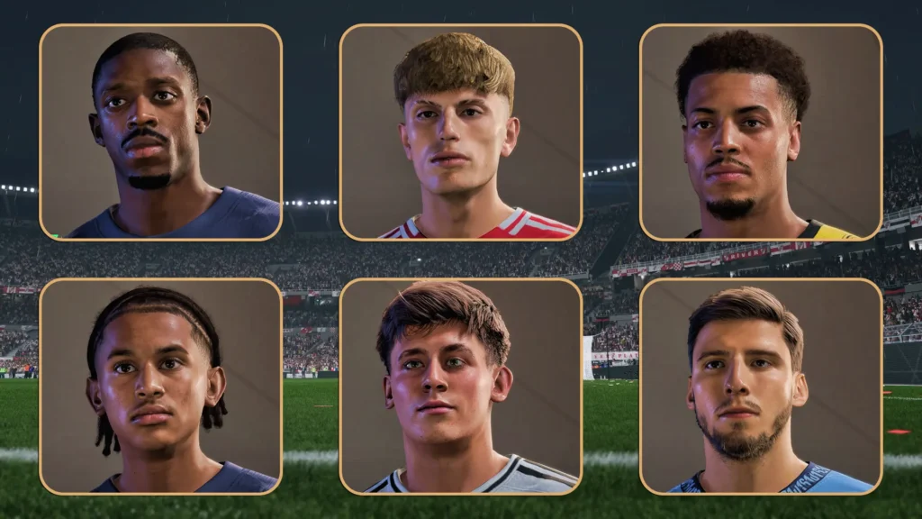 EA FC 25 Squad Update Updated Real Faces Players