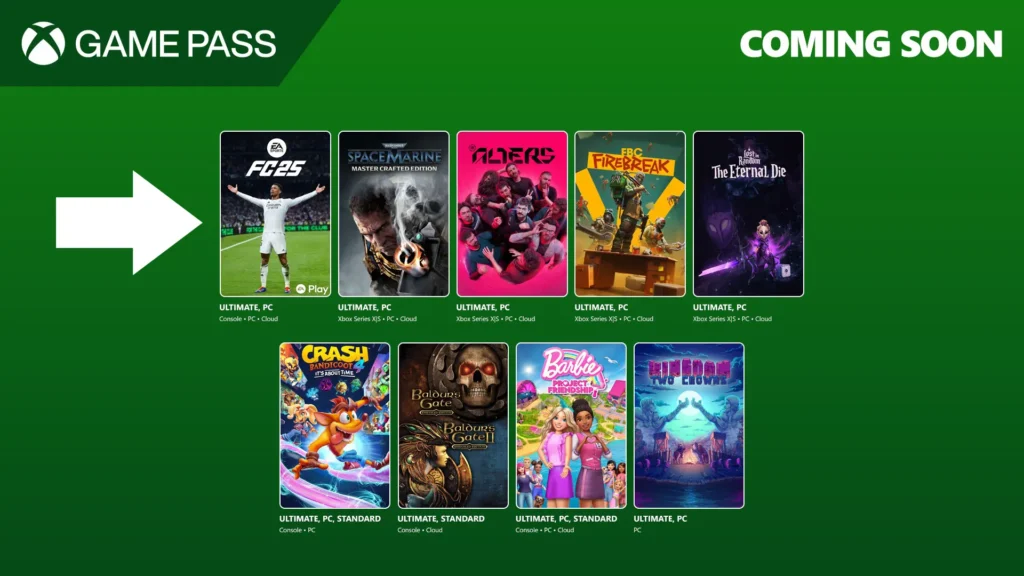 EA FC 25 Coming to Game Pass via EA Play on June 12