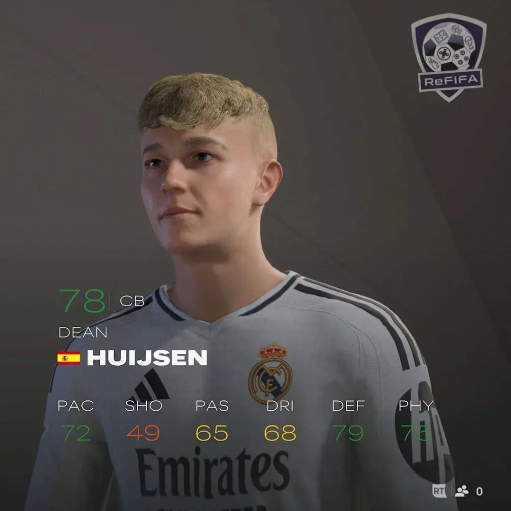 EA FC 25 Dean Huijsen Rating