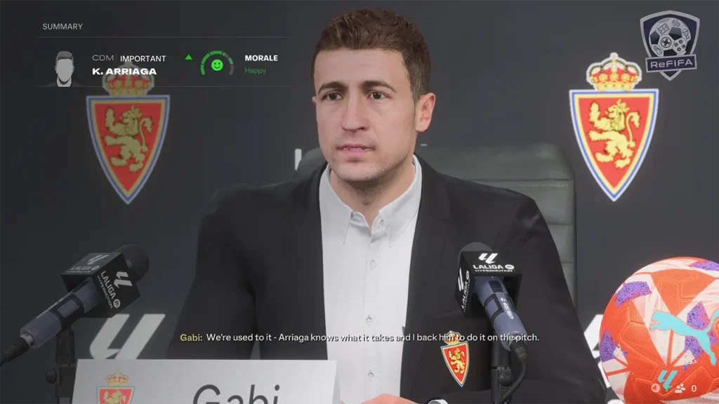 EA FC 25 Gabi Fernández Real Face