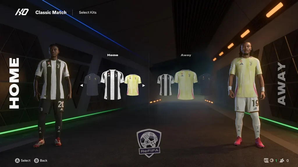 EA FC 25 Juventus FC Team