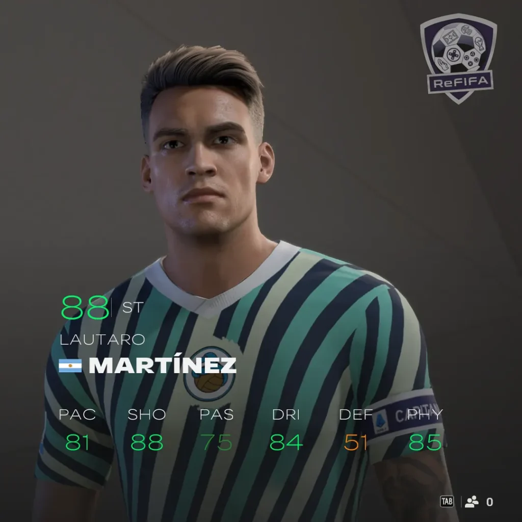 EA FC 25 Lautaro Martínez Rating