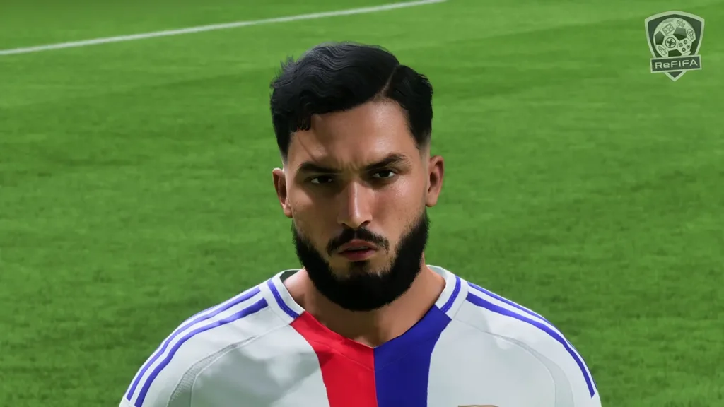 EA FC 25 Rayan Cherki Real Face