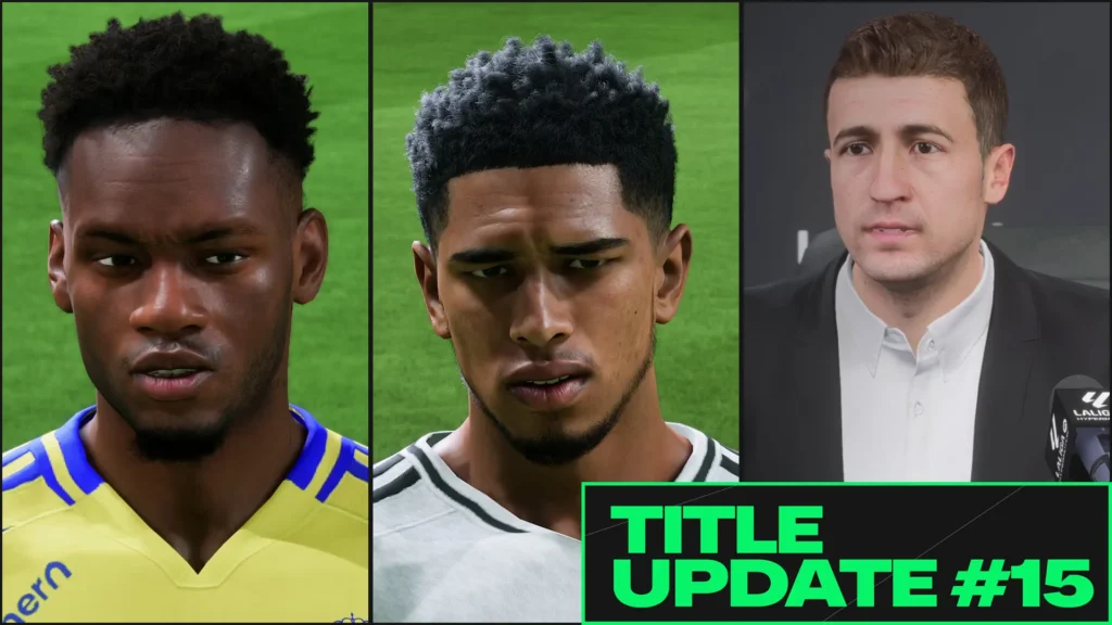 EA FC 25 Title Update #15 New and Updated Real Faces