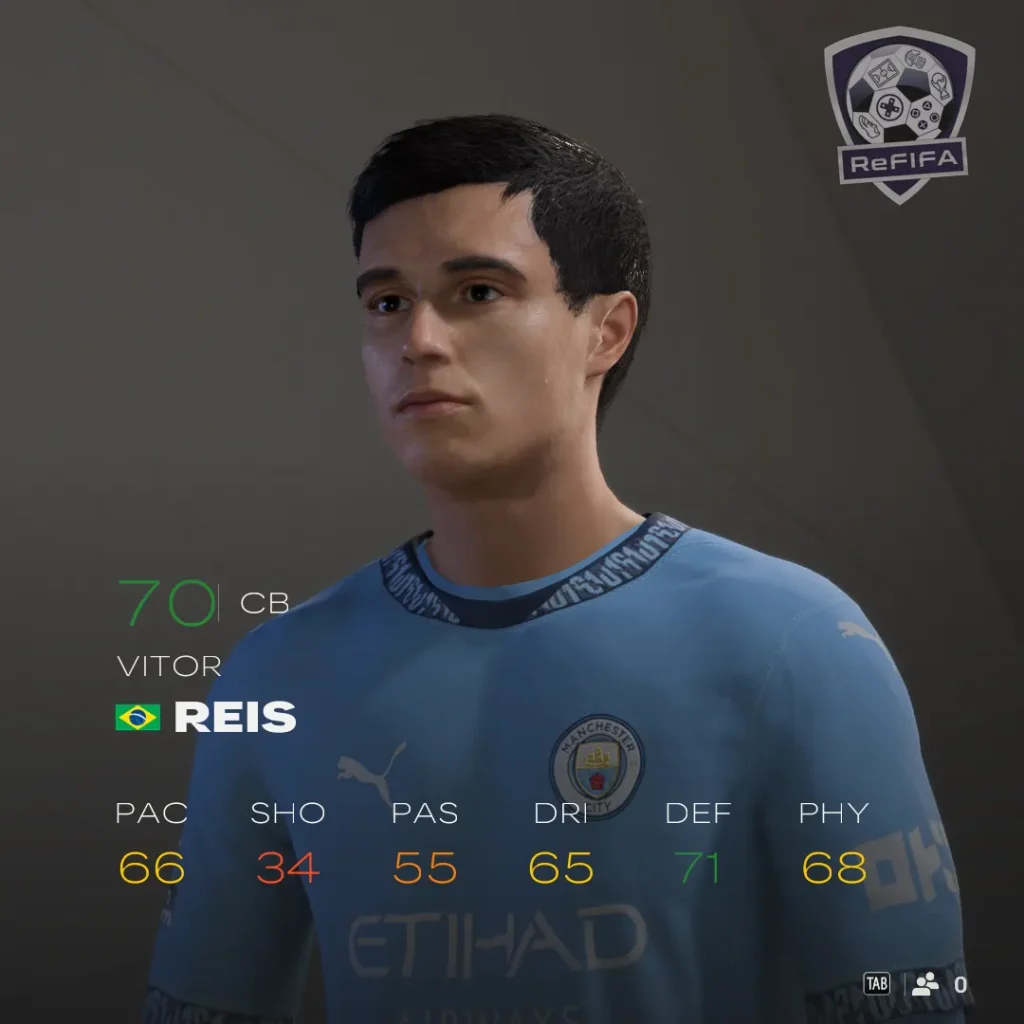 EA FC 25 Vitor Reis Rating