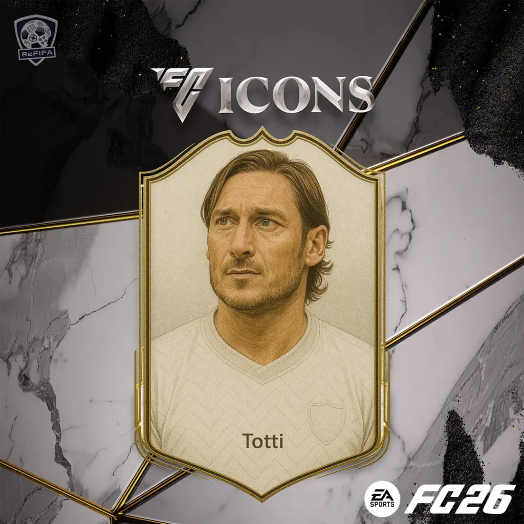 EA FC 26 Francesco Totti Icons Wishlist