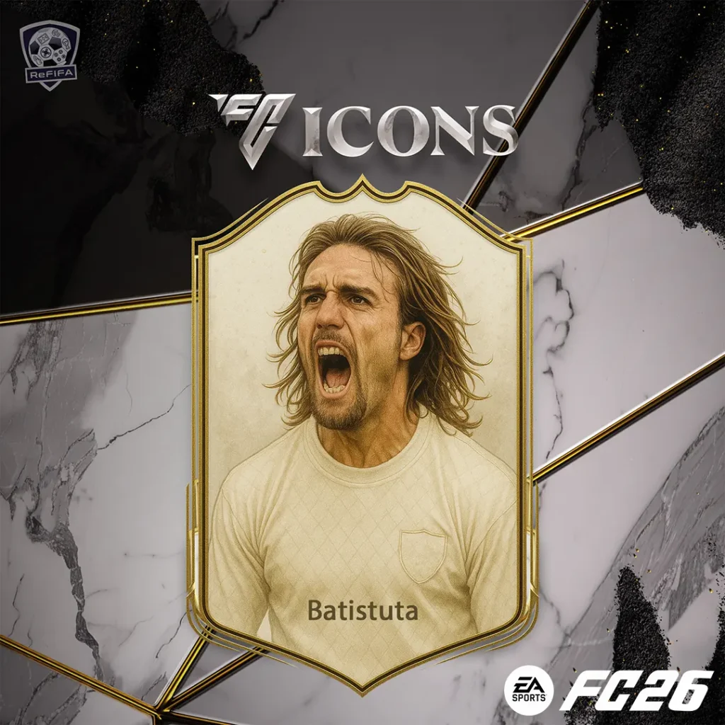 EA FC 26 Gabriel Batistuta Icons Wishlist