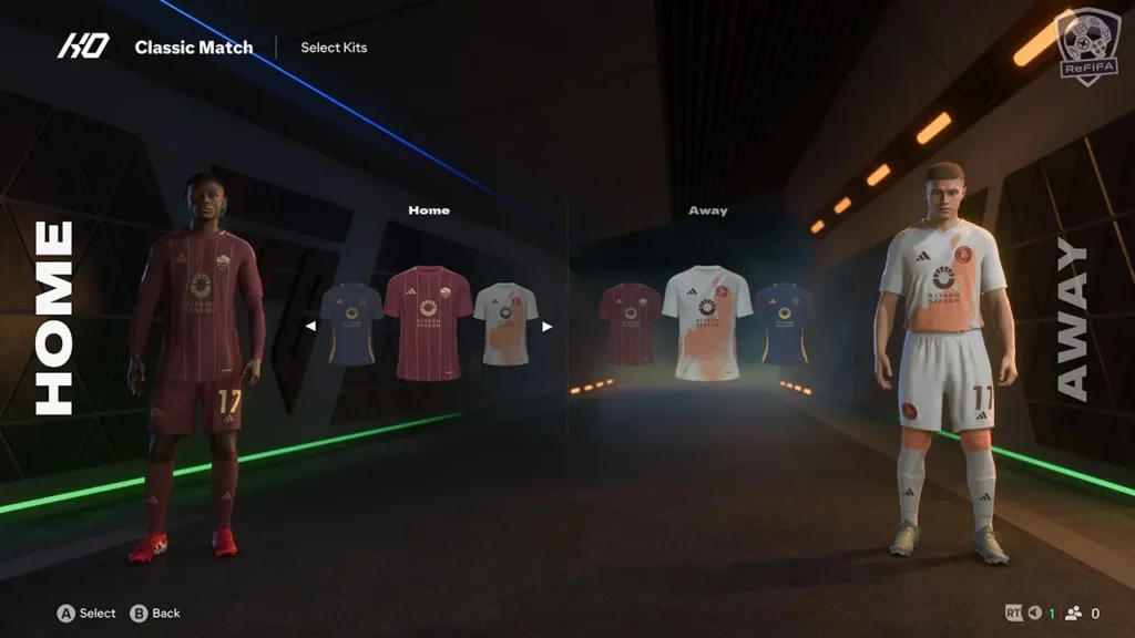 EA FC 26 License for AS Roma